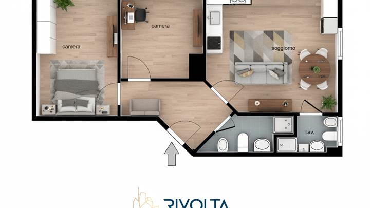 TRILOCALE RISTRUTTURATO – VIA VANVITELLI / PIAZZA CARLO ERBA